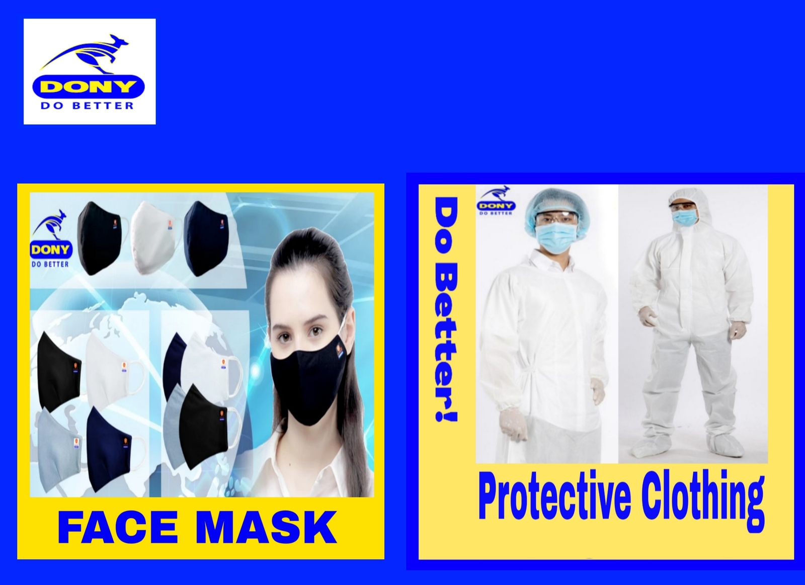 - B2B supply face mask, protective clothing for USA, Japan, UAE, Canada, UK, Germany, France, Korea