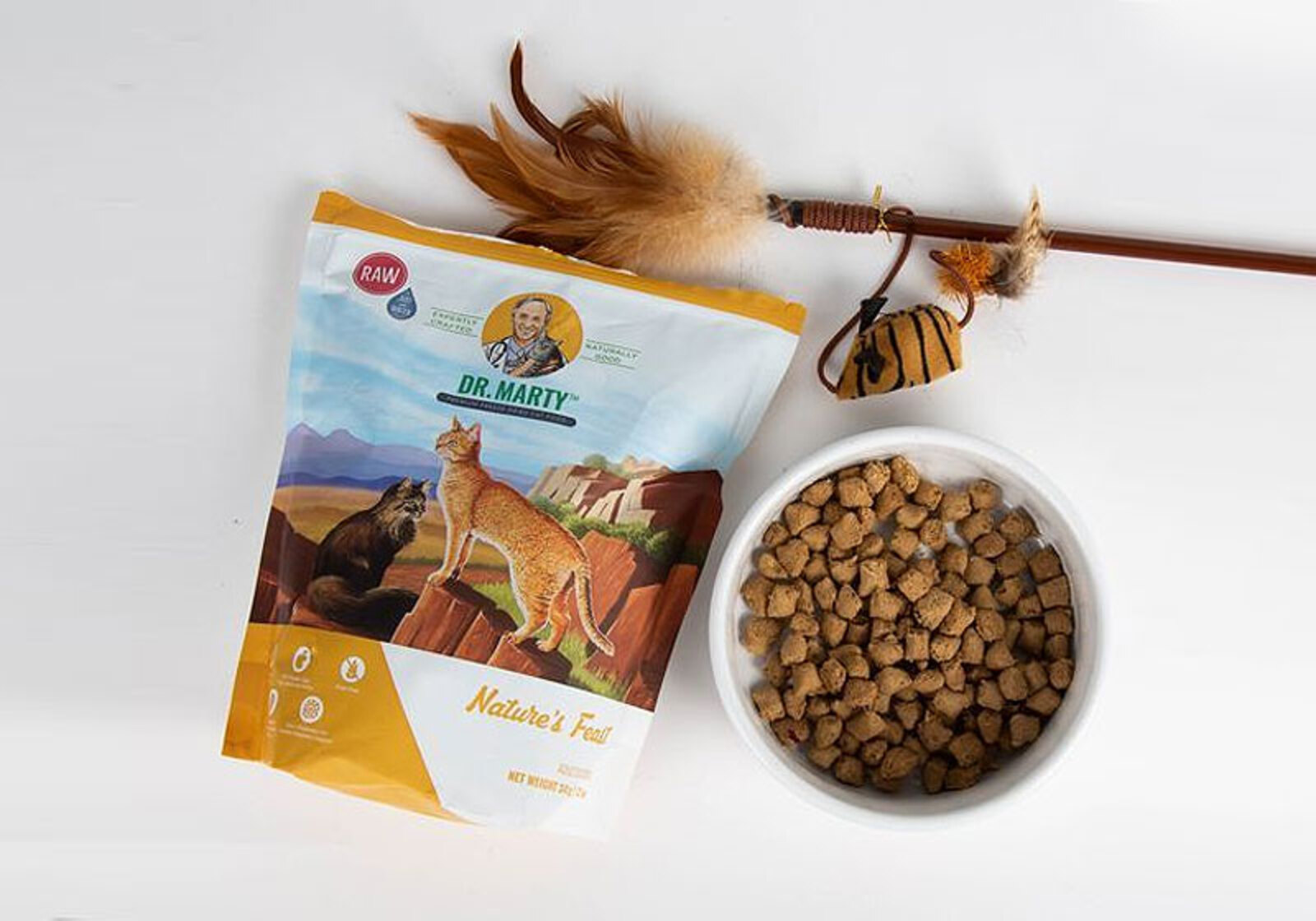 Dr. Marty’s Nature’s Feast A Closer Look at Safe FreezeDried Raw Cat Food