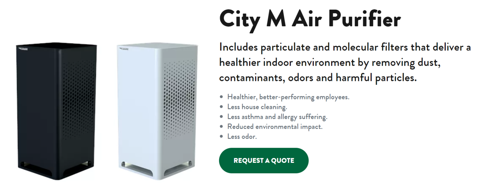 Air Cleaner Case Study Camfil Brings Clean Air to the Home