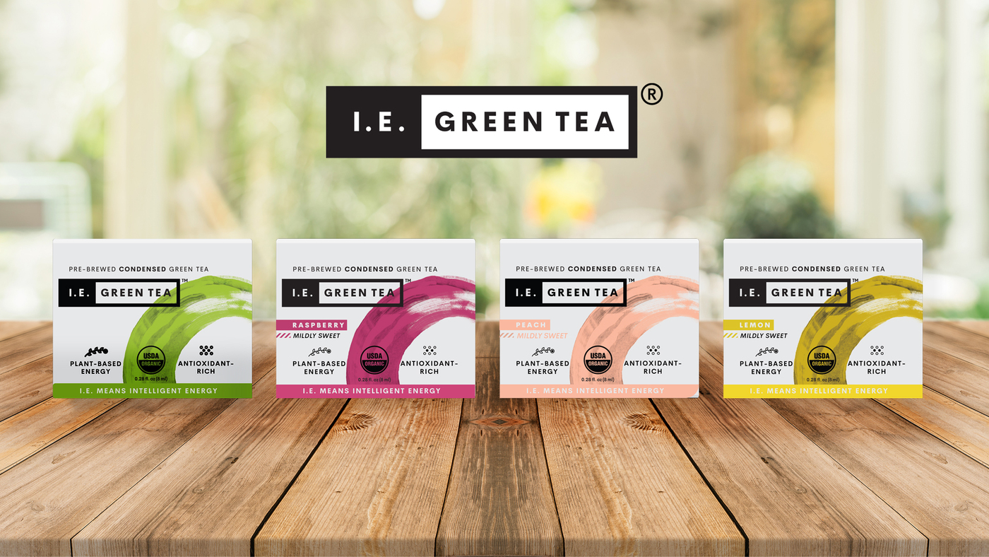 I.E. Green Tea decaffeinated teas