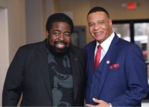 Dr. Brooks with Les Brown