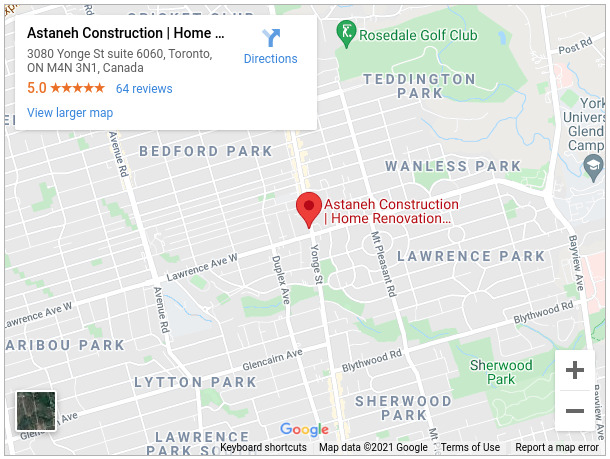 Astaneh Construction Home Renovation Toronto