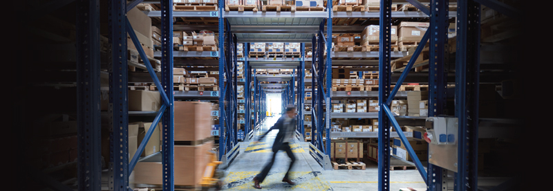 worker in warehouse