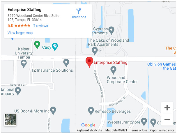 Enterprise Staffing - Tampa, FL
