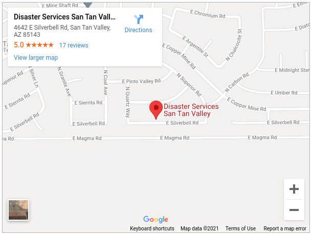 Disaster Services San Tan Valley