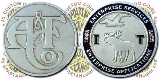 Spartan Coins - Custom Challenge Coins