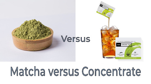 I.E. Green Tea Compares Matcha Green Tea