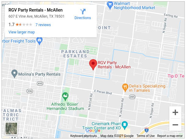 RGV Party Rentals - McAllen