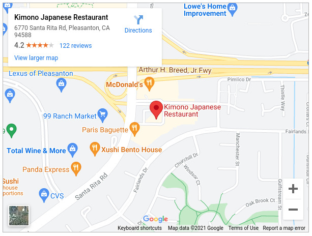 Japanese kimono restaurant