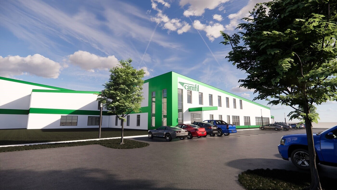 Camfil APC New Manufacturing Facility Will Feature Advanced Equipment and Floor Design to Enhance Production Efficiency