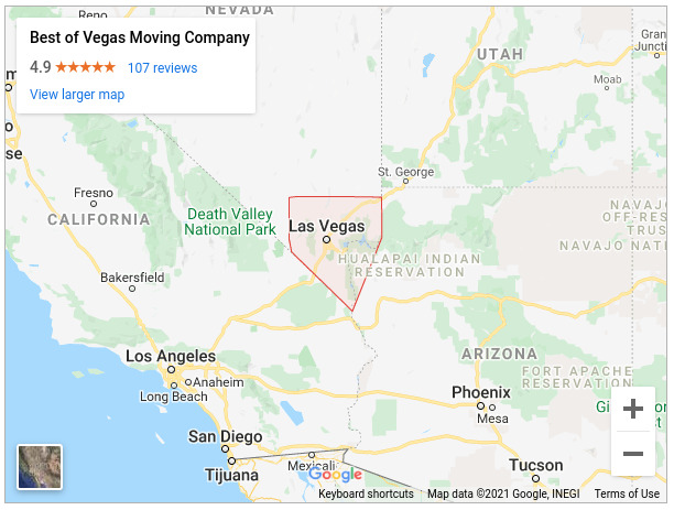 Best of Vegas moving company