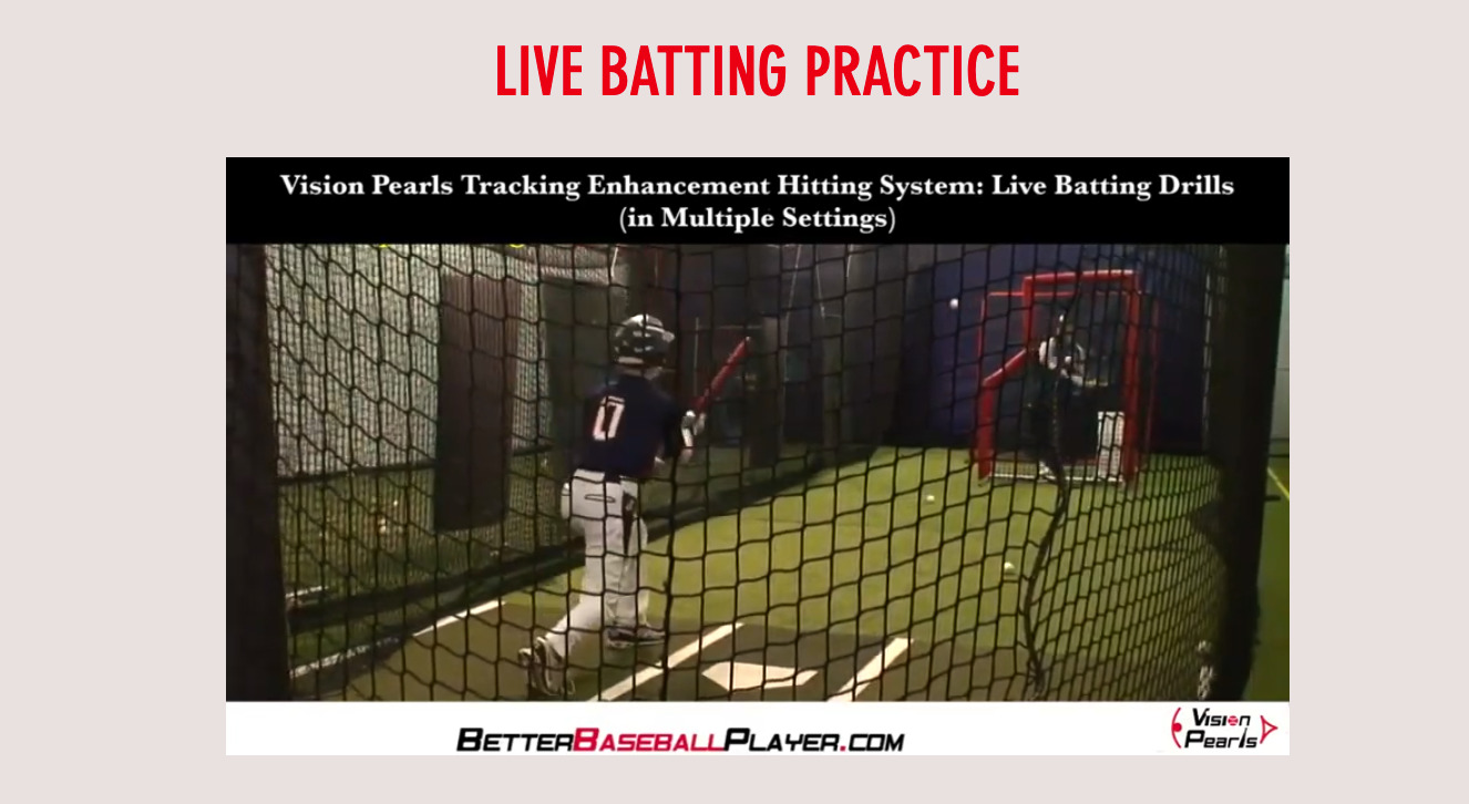 Vision Pearls was created to encourage vision training using training aids to allow players to improve or improve their batting and batting skills.