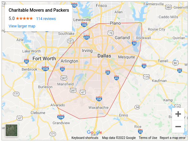 Charitable Movers and Packers