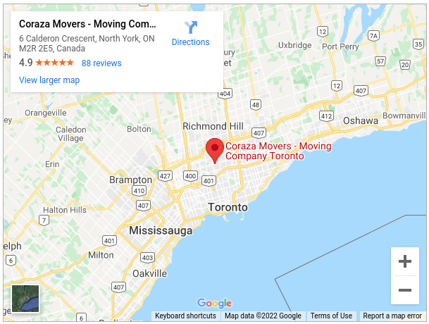 Coraza Movers - Toronto Moving Company