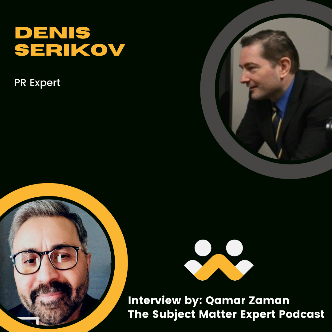 The Episode - PR for Blockchain and Crypto Companies. Qamar Zaman