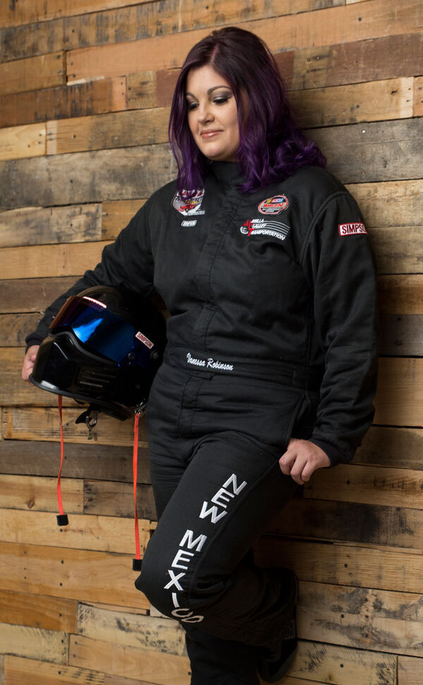 Vanessa Robinson, the rookie driver from Las Cruces, New Mexico has qualified to run for the Northwest Super Late Model Series in 2022