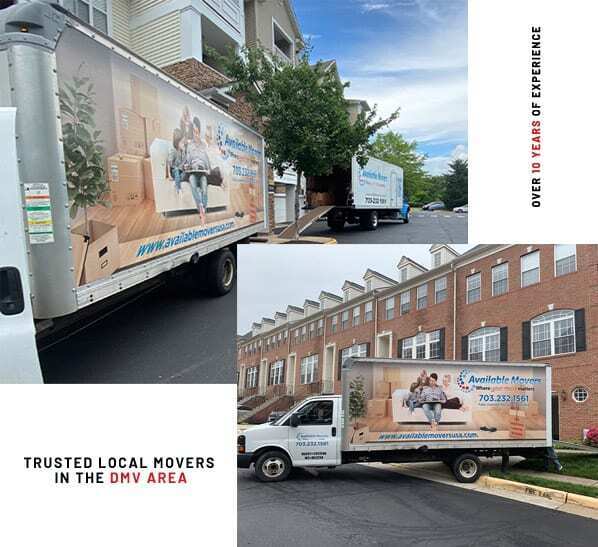 Available Movers And Storage The licensed, insured company based out of Sterling, Virginia