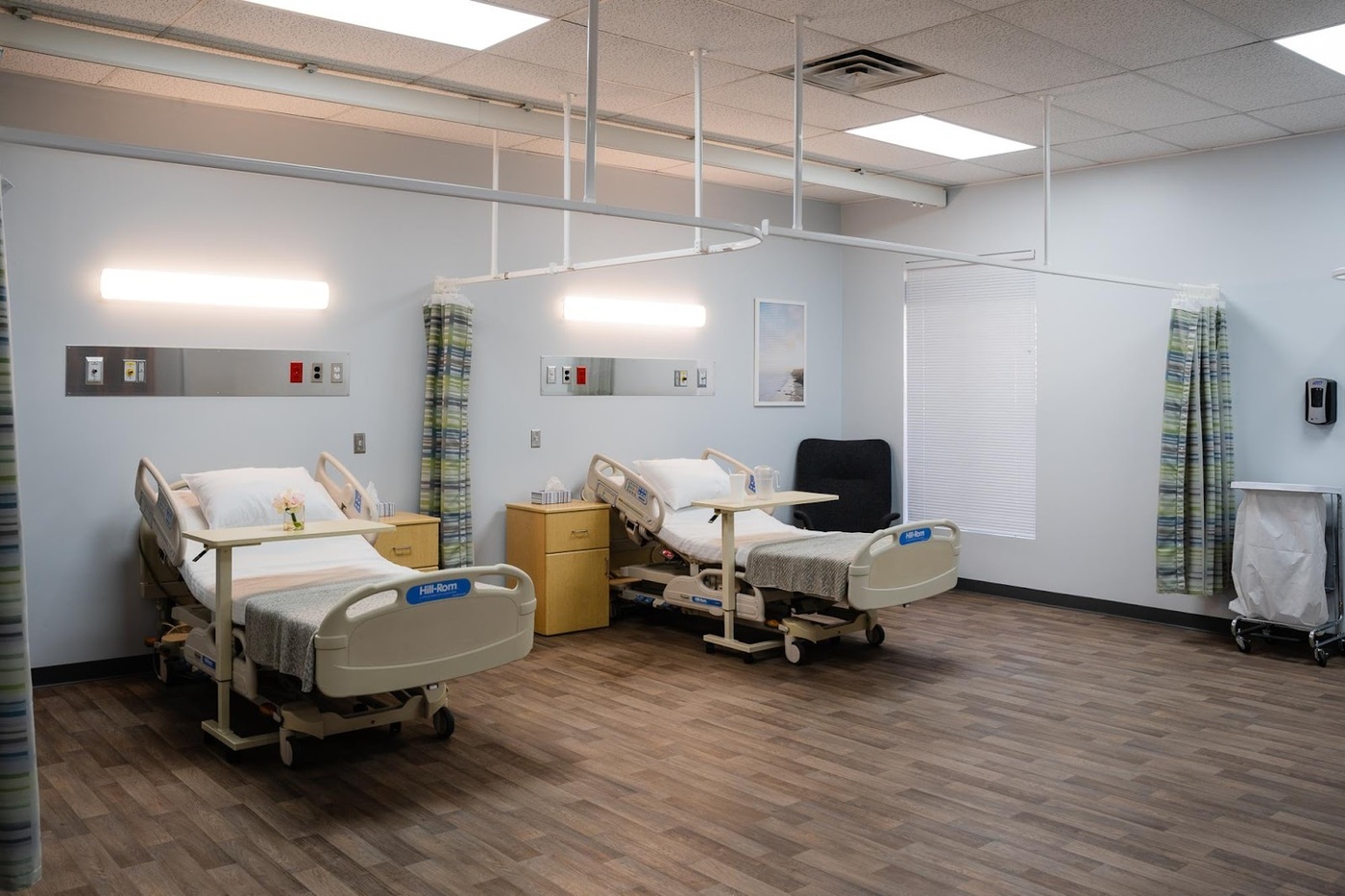 Lorton Group produces high-quality privacy curtains for the medical industry.