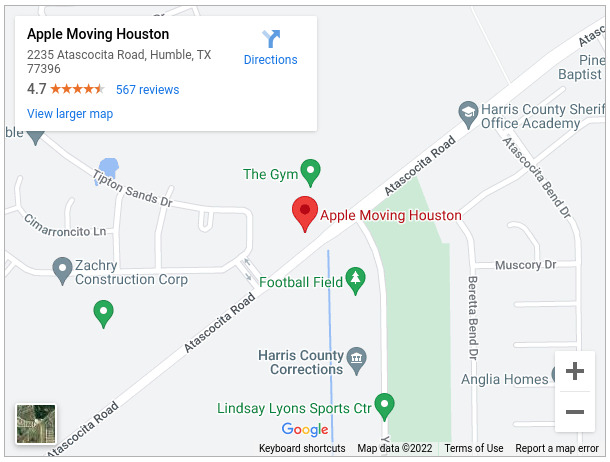 Apple Moving Houston