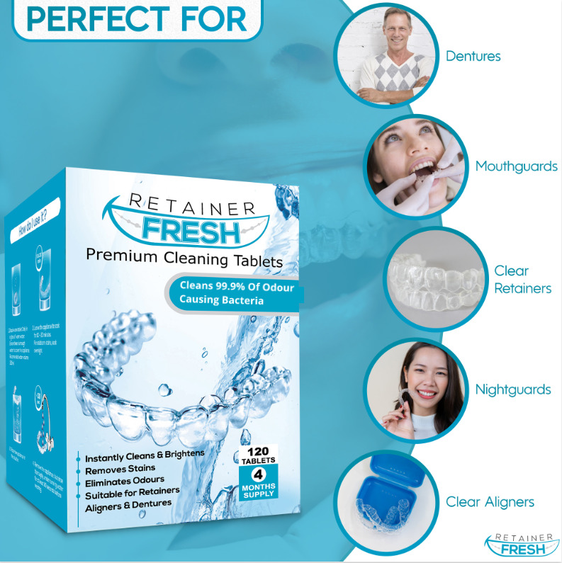 retainer tablet cleaner