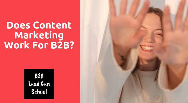 B2B Lead Gen School is an online resource center for B2B content marketing resources and information.