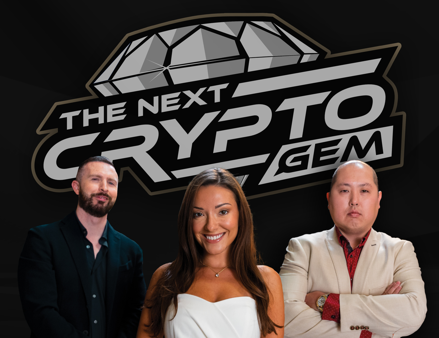 Brian D. Evans, Layah Heilpern, George Tung, Judges on The Next Crypto Gem