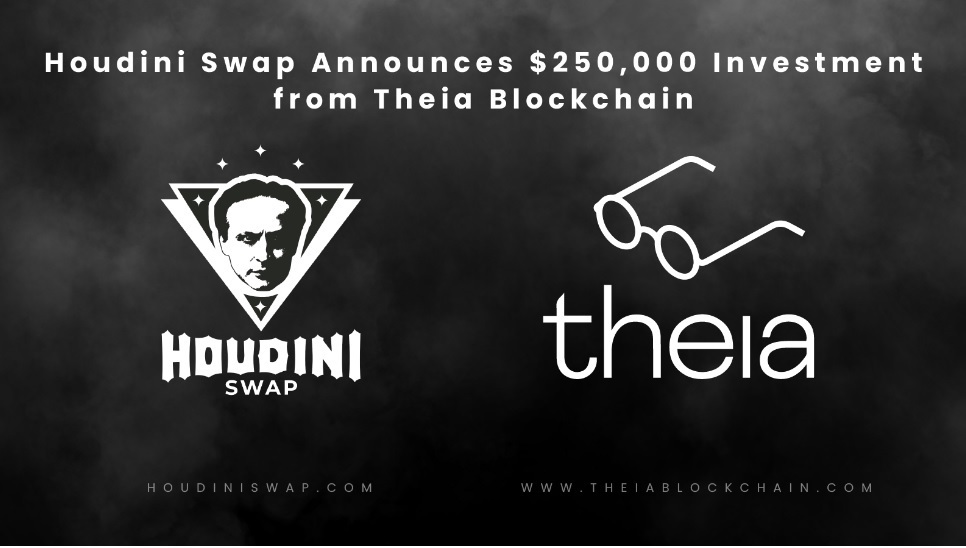 Houdini Swap receives 0,000 investment from institutional