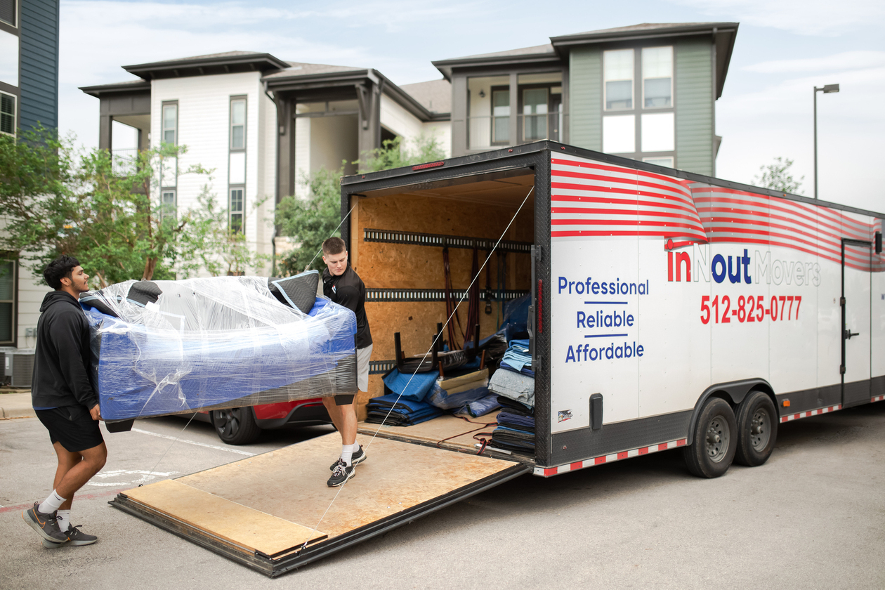 inNout Movers The locally owned and operated moving company, based in Round Rock, TX