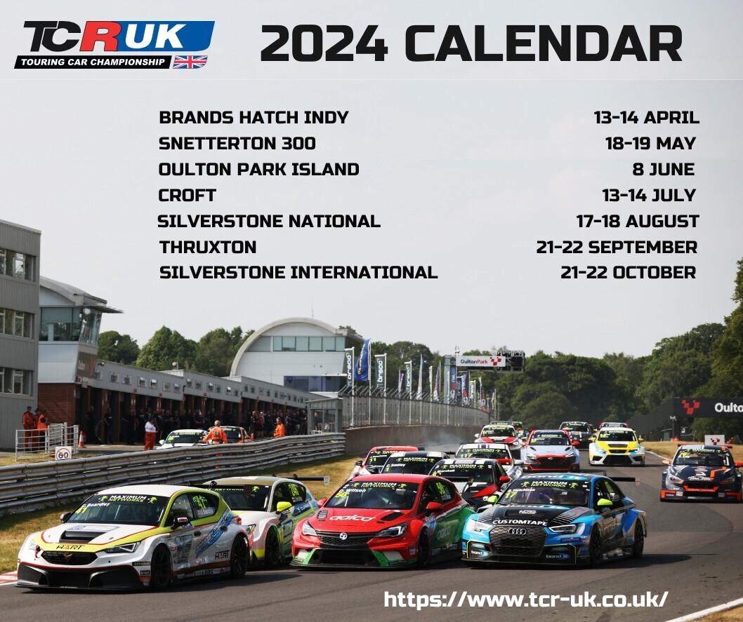 TCR UK 2024 Calendar