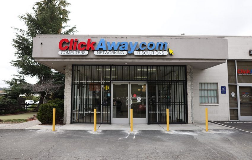 ClickAway San Jose Computer Repairs Store - Website Relaunch