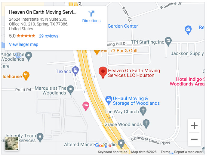 Heaven On Earth Moving Services LLC Houston