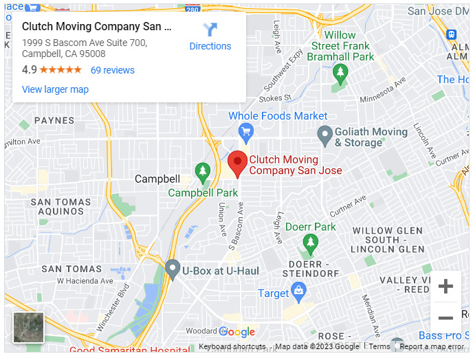 Clutch Moving Company San Jose