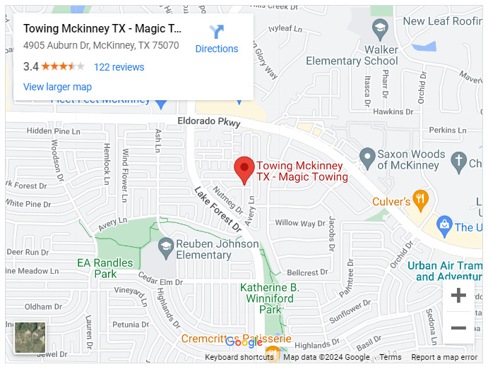 Towing Mckinney TX - Magic Towing