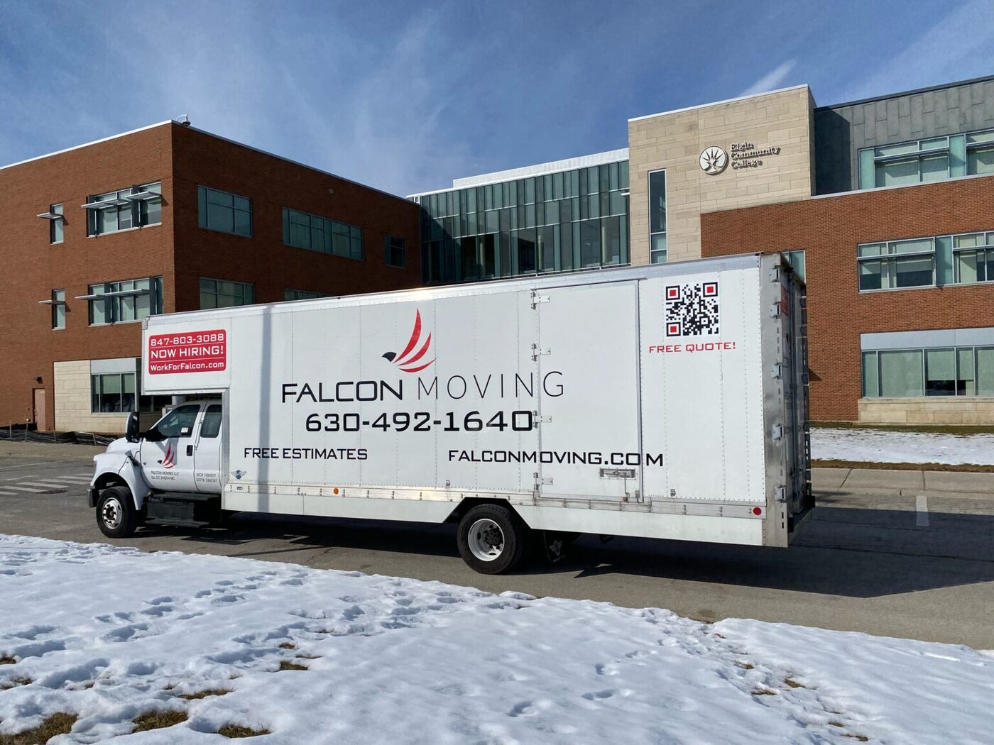 Falcon Moving, LLC (Illinois) in Elgin, IL, was founded in 2016.