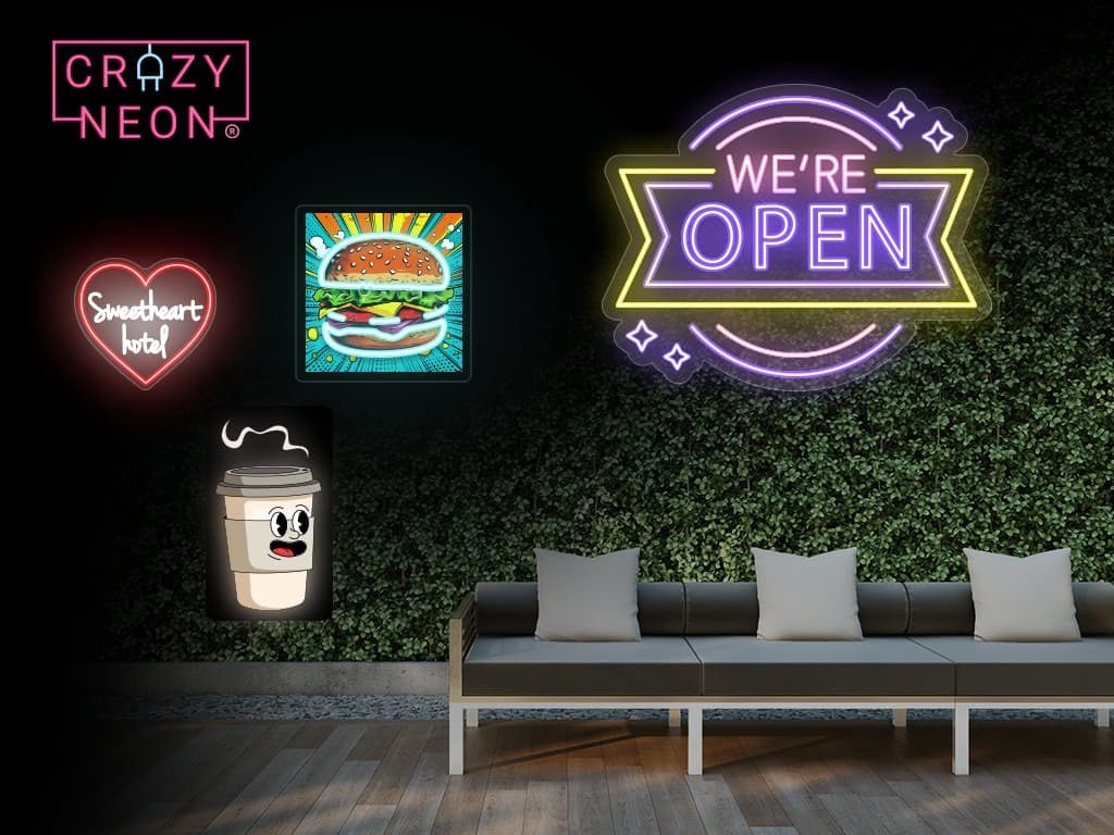 How LED Neon Signs Illuminate Your Business's Marketing Presence | Crazy Neon