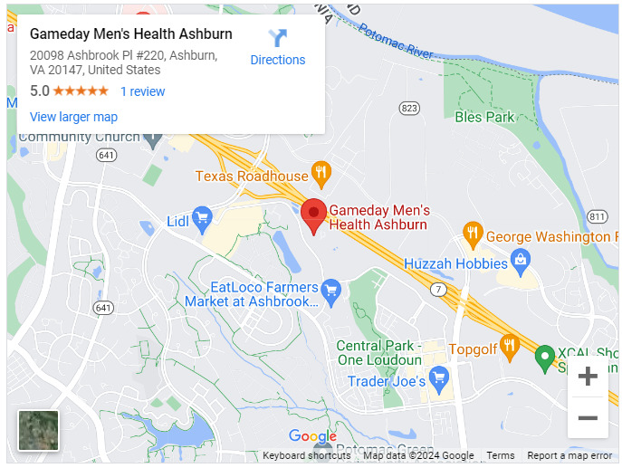 Gameday Men's Health Ashburn