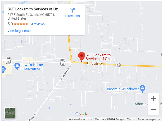 SGF Locksmith Services of Ozark