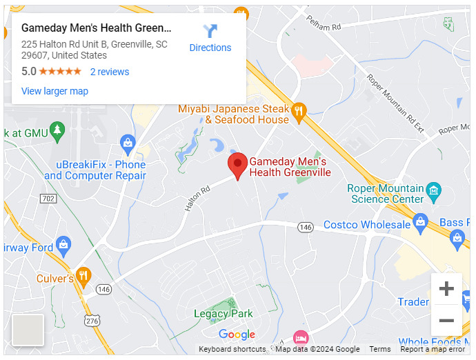 Gameday Men's Health Greenville