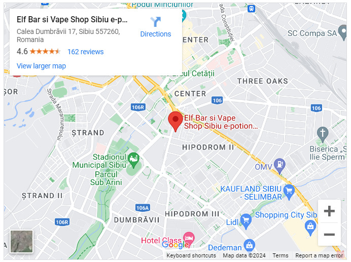 Elf Bar si Vape Shop Sibiu e-potion - Smokemania