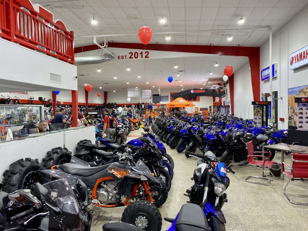 Moramoto of Tampa Bay offers a wide selection of powersports vehicles, including ATVs, UTVs, and motorcycles, along with comprehensive service and repair options.