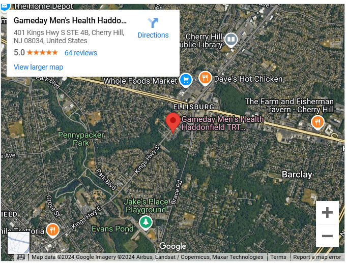 Gameday Men's Health Haddonfield TRT, Weight Loss, ED Clinic