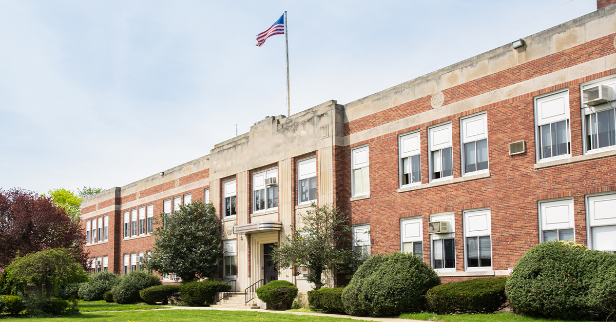 a school building