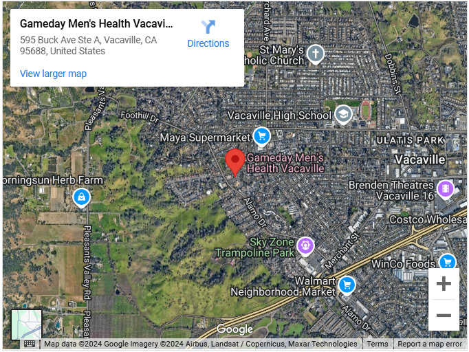 Gameday Men's Health Vacaville