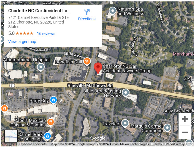 Charlotte NC Car Accident Lawyers Group