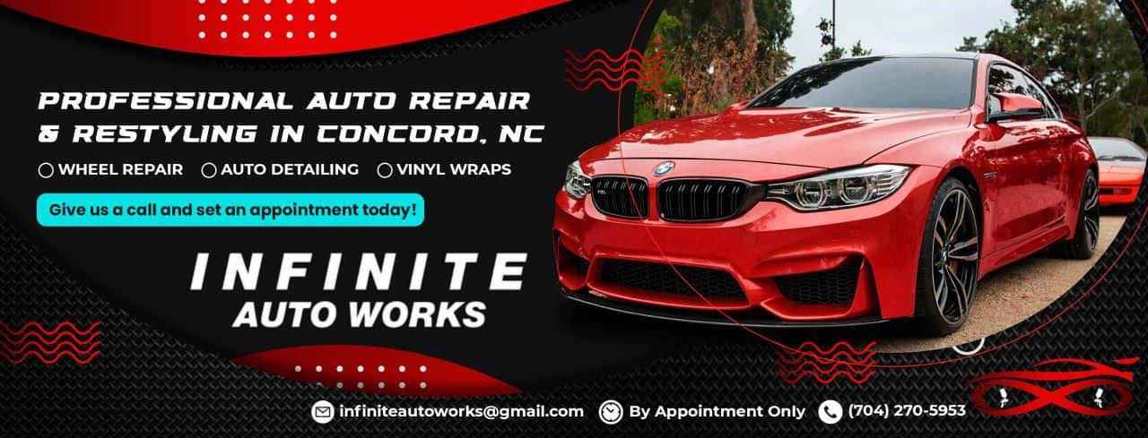 Infinite Auto Works is a leading provider of auto protection services in Concord, NC.