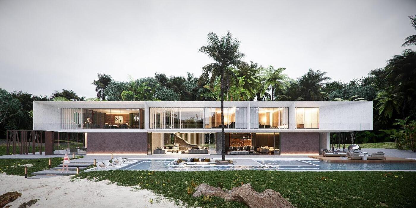 A building with a lawn and trees AI-generated content may be incorrect.