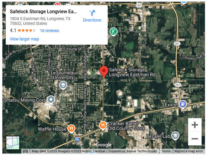 Safelock Storage Longview Eastman Rd LLC