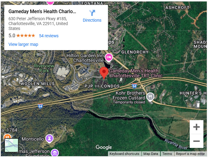 Gameday Men's Health Charlottesville TRT Clinic