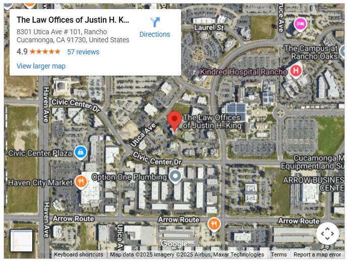 The Law Offices of Justin H. King