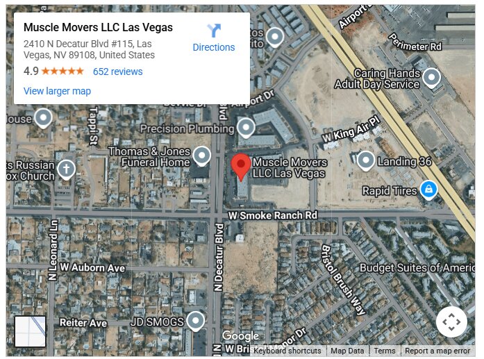 Muscle Movers LLC Las Vegas